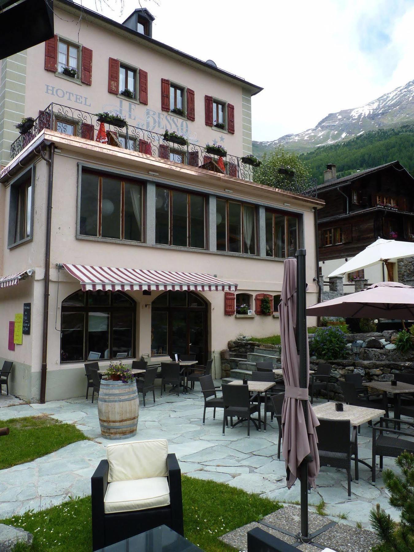 Hotel Le Besso - Swiss Romantic Lodge Zinal Exteriér fotografie