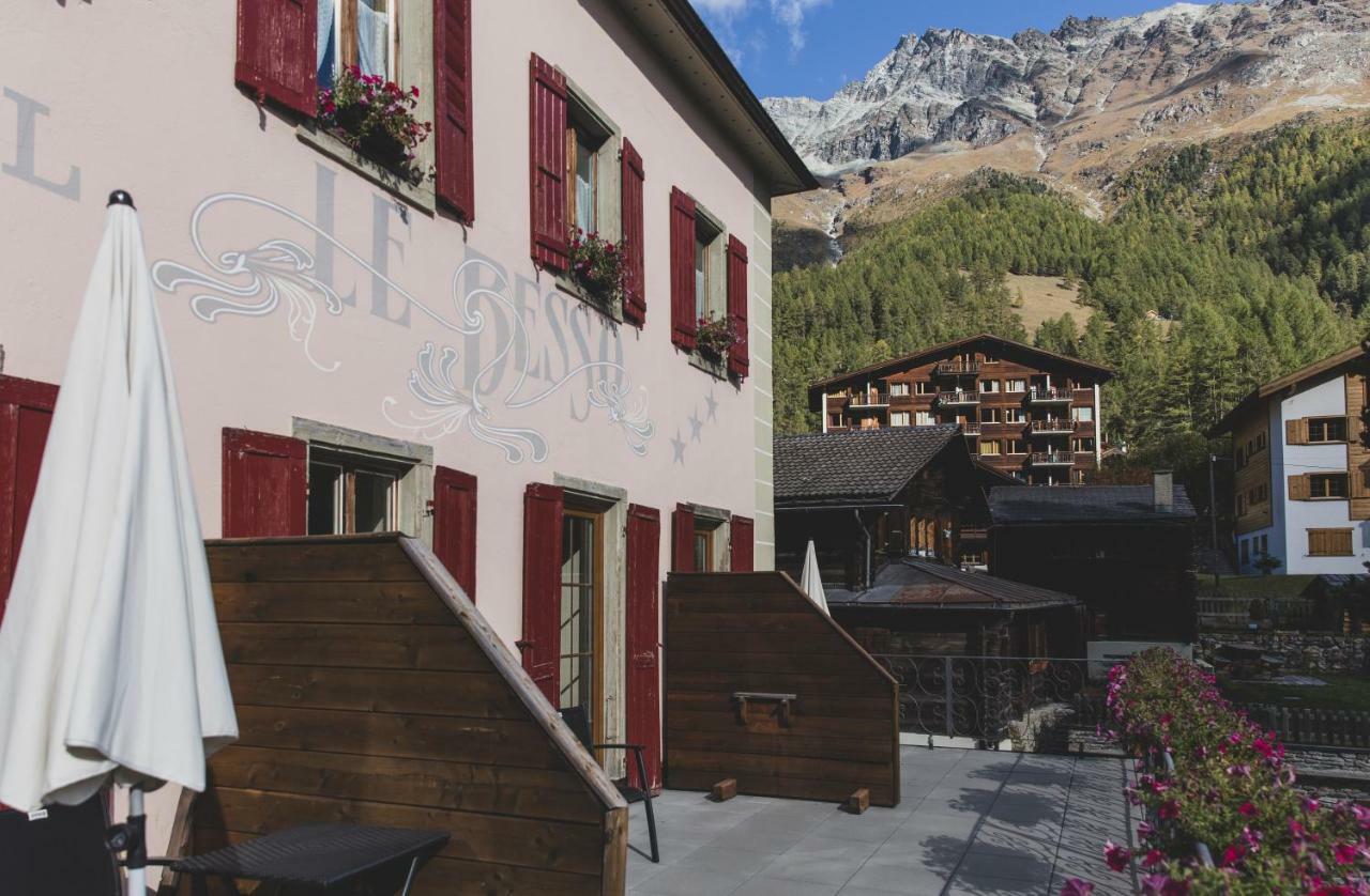 Hotel Le Besso - Swiss Romantic Lodge Zinal Exteriér fotografie